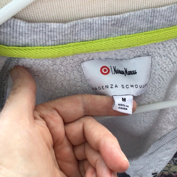 Proenza Schouler Neiman Marcus Long Sleeve Graphic Sweatshirt - Picture 10 of 15